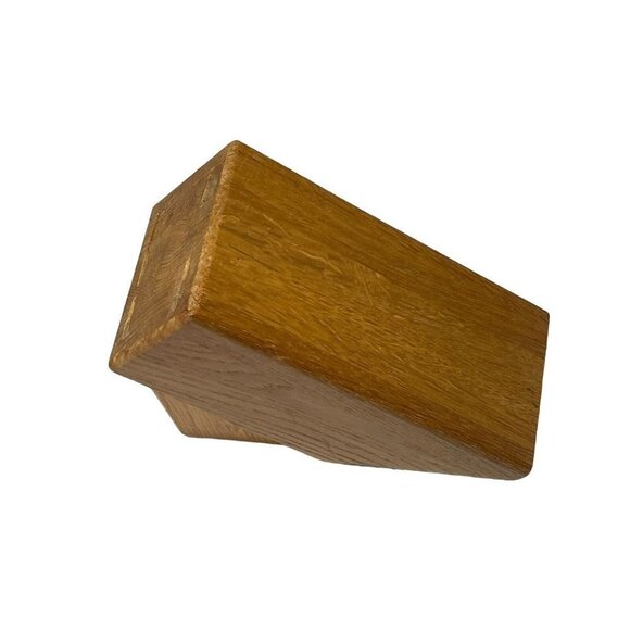 Cutco 4 Slot Wooden Knife Block - Made in USA - Picture 3 of 11